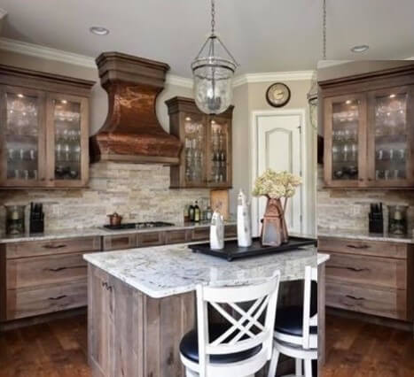 Potential Cabinetry Option 1 Wooded Cabinets for Kitchen Transformation